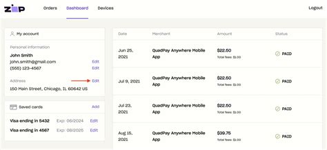 zip customer portal.